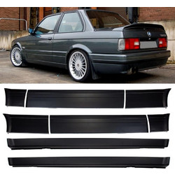 Πλαινά Μασπιέ & Τριμ Πόρτας Σετ Για Bmw 3 E30 82-94 2D M-Technik 2 Από Abs Πλαστικό 8 Τεμάχια