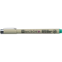 ΜΑΡΚΑΔΟΡΟΙ SAKURA MICRON 01 ΠΡΑΣΙΝΟ PIGMA