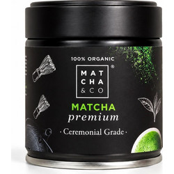Matcha & Co Premium 30g - Βιολογικό Ιαπωνικό Matcha Τελετουργικής Ποιότητας
