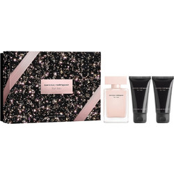 Narciso Rodriguez For Her Eau de Parfum 50ml + Body Lotion 50ml + Shower Gel 50ml