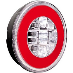 ΦΩΣ ΦΟΡΤΗΓΟΥ ΠΙΣΩ 12/24V O-LED 29LED 3 ΧΡΗΣΕΩΝ ΣΤΡΟΓΓΥΛΟ 140mm 1ΤΕΜ