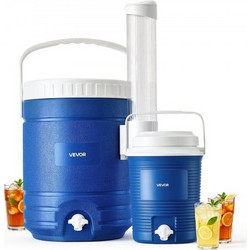 Vevor Insulated Beverage Dispenser Φορητό Ψυγείο 7.5 + 18.1lt