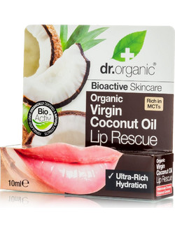 Dr. Organic Virgin Coconut Oil Serum Lip Balm 10ml