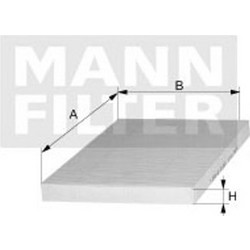 MANN-FILTER Φίλτρο, Αέρας Εσωτερικού Χώρου - Fp 2442