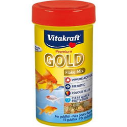 Vitakraft Premium Gold Flakes-Mix 100ml