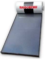 Sole Ηλιόθερμο Eco Ηλιακός Θερμοσίφωνας 100lt 1.25m² Glass Διπλής Ενέργειας