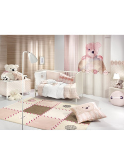 Saint Clair Teddy Σετ Κούνιας Rose 5τμχ