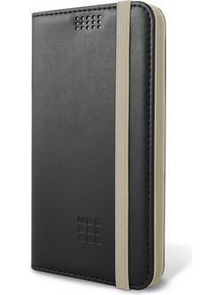 Θήκη Book Moleskine Universal 4.6"-5.2" Black/White
