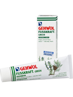 Gehwol Fusskraft Green Αποσμητικό Ποδιών σε Κρέμα Χωρίς Αλουμίνιο 125ml