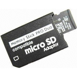 Memory Stick Pro Duo Adapter To Micro SD - PSP Console