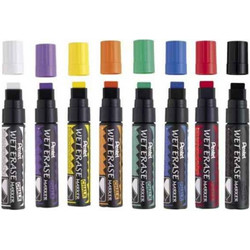 Μαρκαδόρος Υγρής Κιμωλίας Pentel JUMBO SMW56 Μωβ