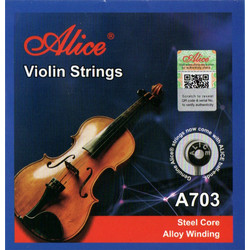 Alice A703A Σετ 4 Χορδές Βιολιού Medium Tension