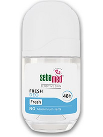 Sebamed Fresh Φυσικό Γυναικείο Αποσμητικό Roll On 48h Χωρίς Αλουμίνιο 50ml