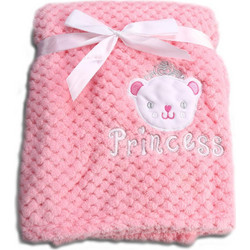 Cangaroo Freya Κουβέρτα Αγκαλιάς Fleece 80x110 Ροζ