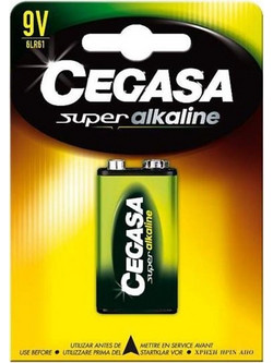 Cegasa Super Alkaline 9V 1τμχ