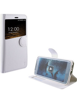 Volte-Tel Book View Leather TPU White (iPhone 5/5s/SE)