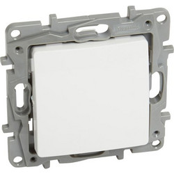 LEGRAND NILOE 764507 Μπουτόν μονό NO-NC 6A - Λευκό