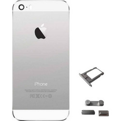 Πίσω Κάλυμμα Apple iPhone SE με Βάση Κάρτας Sim, On/Off, Πλήκτρα Έντασης και Σίγασης Λευκό OEM Type A OEM