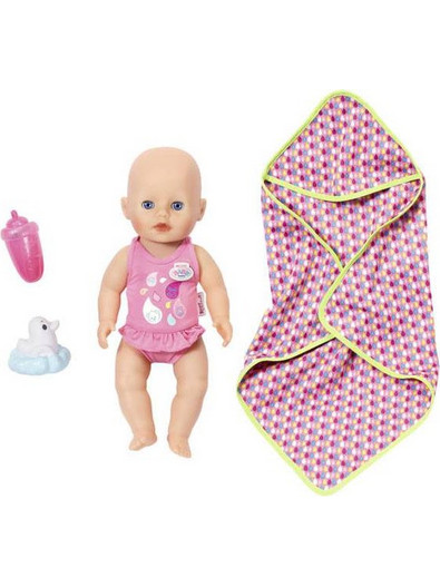 Zapf Creation Baby Born My Little Baby Born με Μπουρνουζάκι