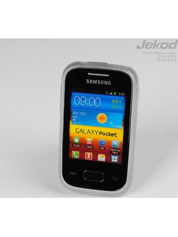 Θήκη Jekod για Samsung S5300 Galaxy Pocket Back cover TPU White