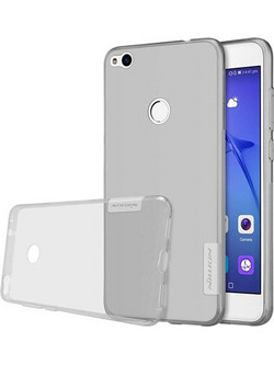 Θήκη Nillkin Nature TPU για Huawei P8/P9 Lite (2017) Back cover Transparent Grey