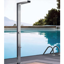 ΣΤΗΛΗ ΝΤΟΥΖ NEDA ICOS ΕΠΙΔΑΠΕΔΙΑ ΥΨΟΣ 210 εκ. INOX NEDA