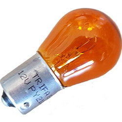 Λάμπα 12V 21W Πορτοκαλί Παράκεντρη (καρυδάκι) | TRIFA 30381