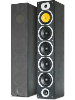 FENTON SHFT57B Ζεύγος Ηχείων Hi-Fi Δαπέδου 300W 4 Δρόμων Black