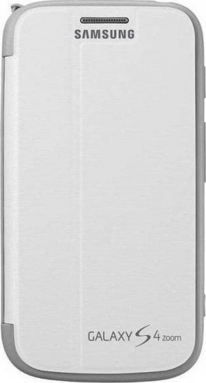 Θήκη Samsung Samsung Flip Cover White (Galaxy S4 Zoom)