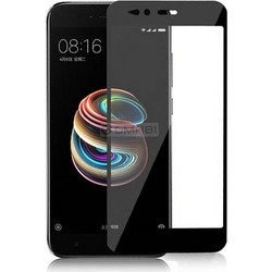 Σκληρυμένο Γυαλί (Tempered Glass) Προστασίας Οθόνης Πλήρης Κάλυψης για Xiaomi Mi A1 / 5X - Μαύρο