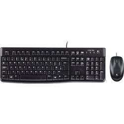 Logitech MK120 Black Σετ Πληκτρολόγιο & Ποντίκι