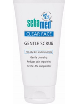 Sebamed Clear Face Gentle Χημικό Scrub Προσώπου για Ακμή & Μαύρα Στίγματα 150ml