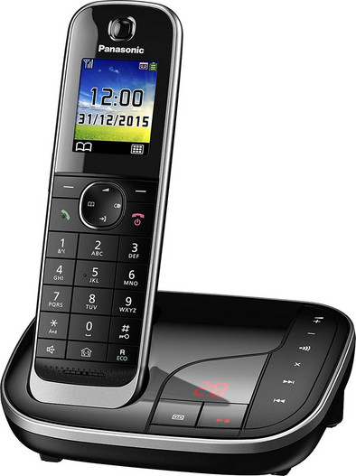 Panasonic KX-TGJ320 Ασύρματο Τηλέφωνο με Ανοιχτή Ακρόαση Μαύρο