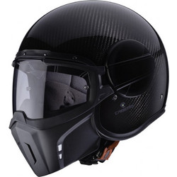 Caberg Ghost Carbon Black Κράνος Μηχανής Jet 1000gr