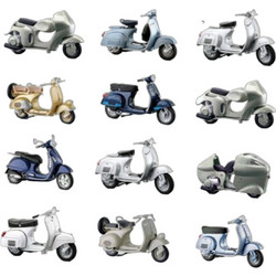 Maisto Μηχανές Vespa 12 Σχέδια 31540