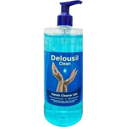 S.J.A Pharm Delousil Clean Gel Αντισηπτικό Gel Χεριών με Αντλία 1lt