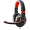 Esperanza Crow EGH330 Gaming Headset Over Ear Black Red