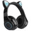 Cat P39M Ασύρματα Bluetooth Ακουστικά On Ear Μαύρα