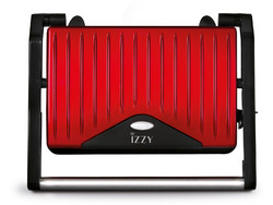 Izzy Panini IZ-2008 (223700) Τοστιέρα για 2 Τοστ 800W Spicy Red