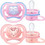 Philips Avent Ultra Air Ανατομικές Ορθοδοντικές Πιπίλες Σιλικόνης 0-6m Owl Girl 2τμχ