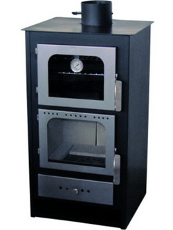 Agorastos ΣΑ-230 S Ατσάλινη Ξυλόσομπα με Φούρνο 12.5kW