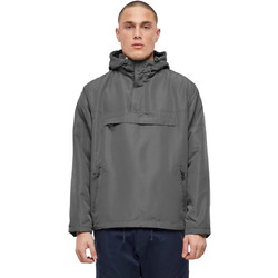 Brandit Ανδρικό Μπουφάν Χειμωνιάτικο Pullover Αντιανεμικό Ανθρακί BD3001