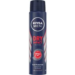 Nivea Dry Impact Ανδρικό Αποσμητικό Spray 72h 150ml