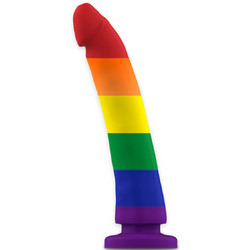 Mythology Devon Pride L Ρεαλιστικό Dildo με Βεντούζα 20cm Πολύχρωμο