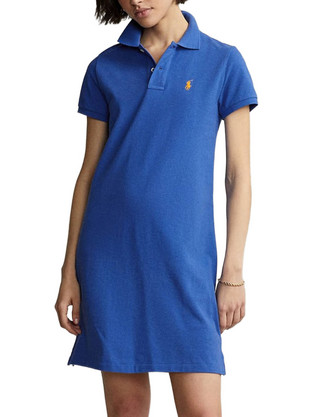 Polo Ralph Lauren Mini Καλοκαιρινό Φόρεμα Μπλε 211799490007-400