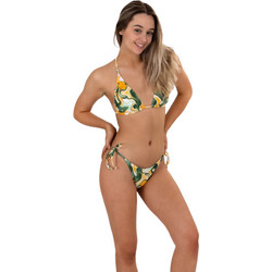 Firefly Wild Mari Bikini Set Τριγωνάκι Ψηλόμεσο Brazil Κίτρινο Πράσινο 422098-754