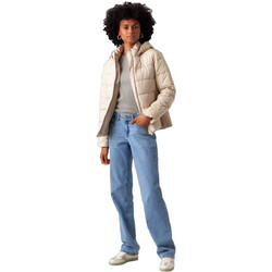 Vero Moda Γυναικείο Μπουφάν Χειμωνιάτικο Puffer Κοντό Εκρού 10289837
