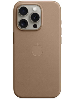 Apple FineWoven MagSafe Back Cover Taupe (iPhone 15 Pro)