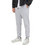 Jack & Jones Ανδρικό Παντελόνι Φόρμας Fleece με Λάστιχο Γκρι 12249274