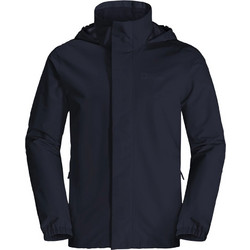 Jack Wolfskin Stormy Point Ανδρικό Μπουφάν Χειμωνιάτικο Αδιάβροχο Navy Μπλε 1111142-1010